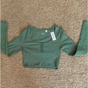 Pacsun green long sleeve